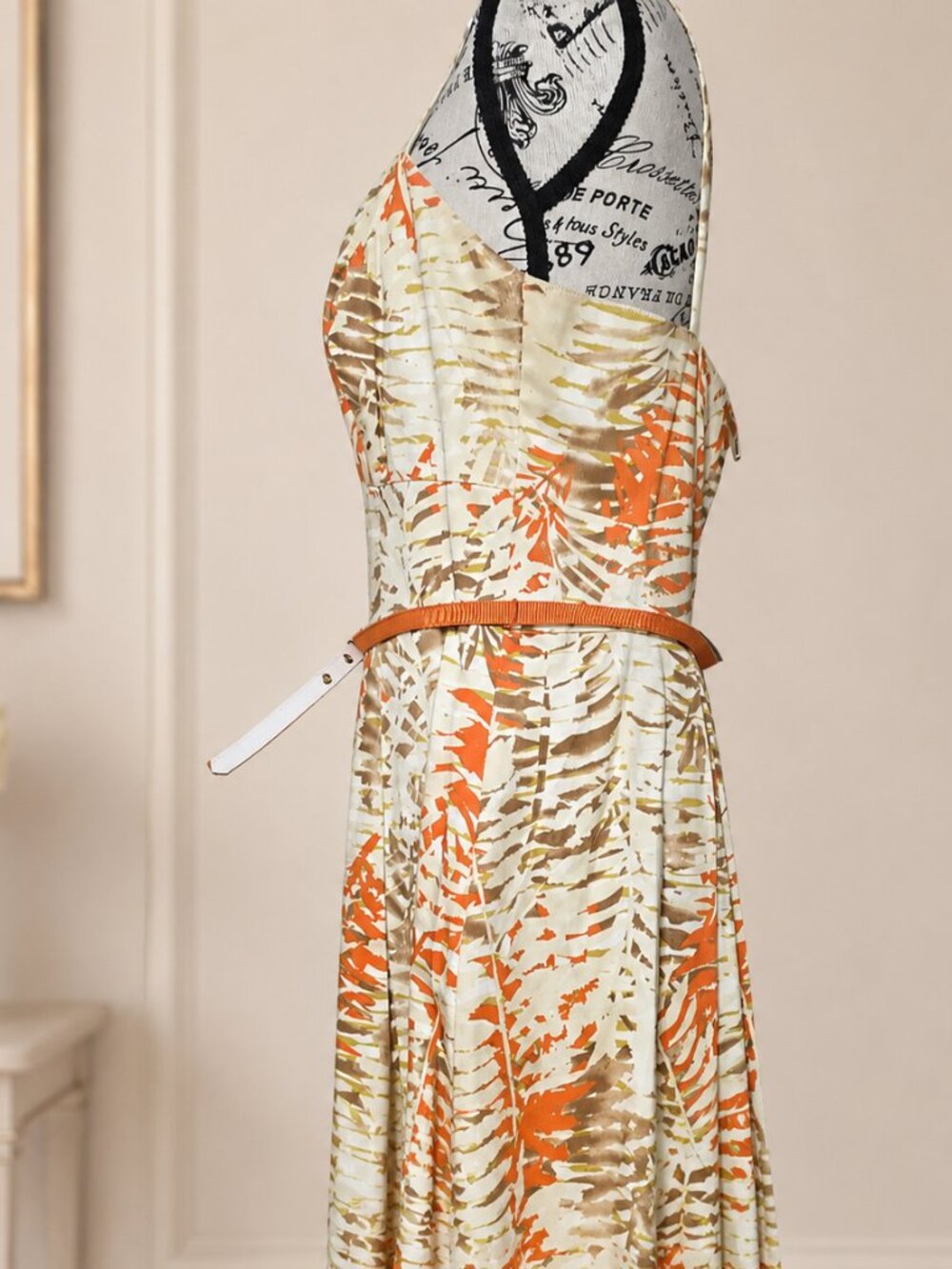 Julian Taylor Sleeveless Print Dress - Picture 3 of 6